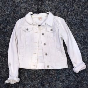 Mudd White Denim Jacket